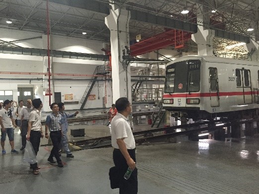 shanghai metro maintenance station high bay project